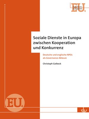 cover image of Soziale Dienste in Europa zwischen Kooperation und Konkurrenz